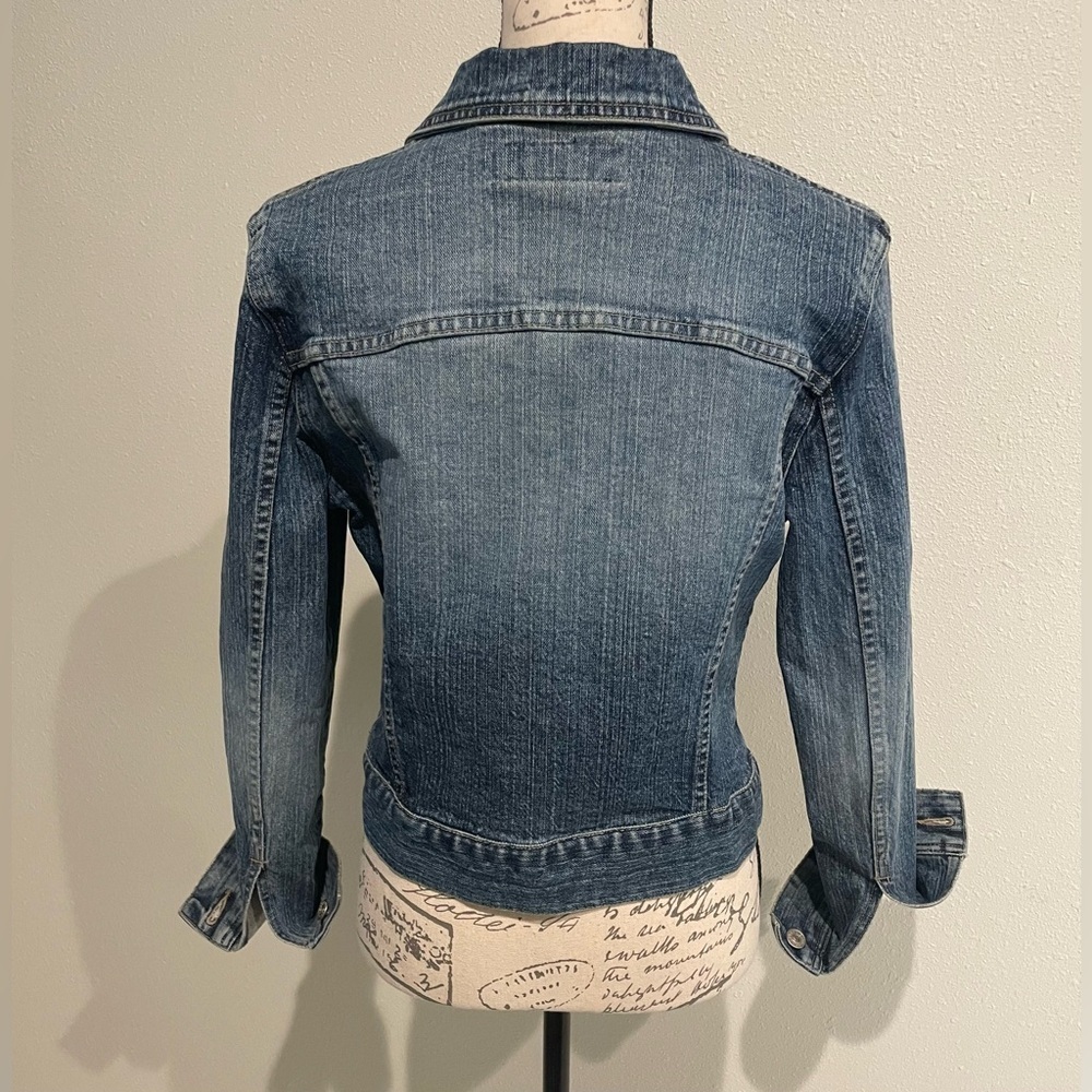 Express Blue Denim Jacket - Picture 3 of 7